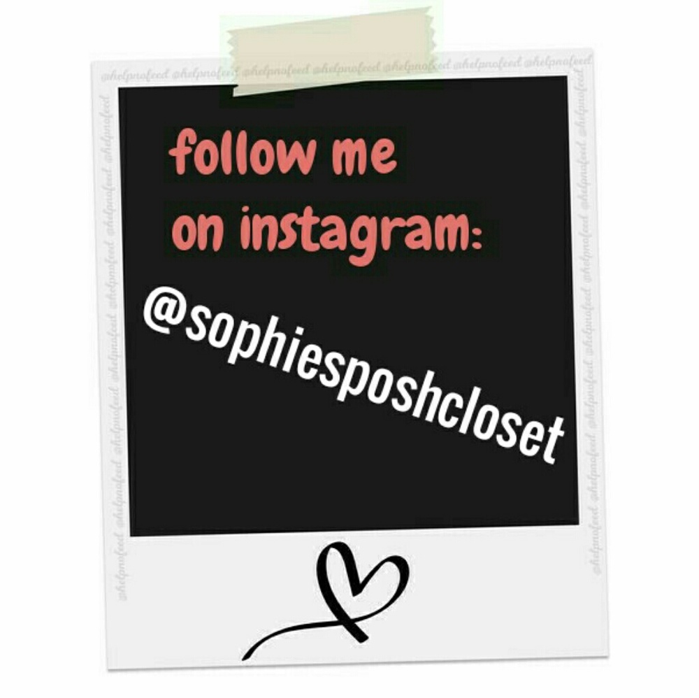 Follow me on instagram!